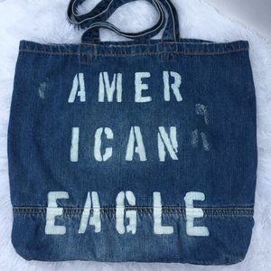 American Eagle Denim Bag tote